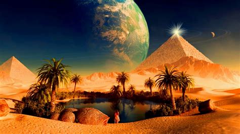 The Oasis of Wonders - A Mystical Egyptian Tale Unfolding Under the Desert Sun!